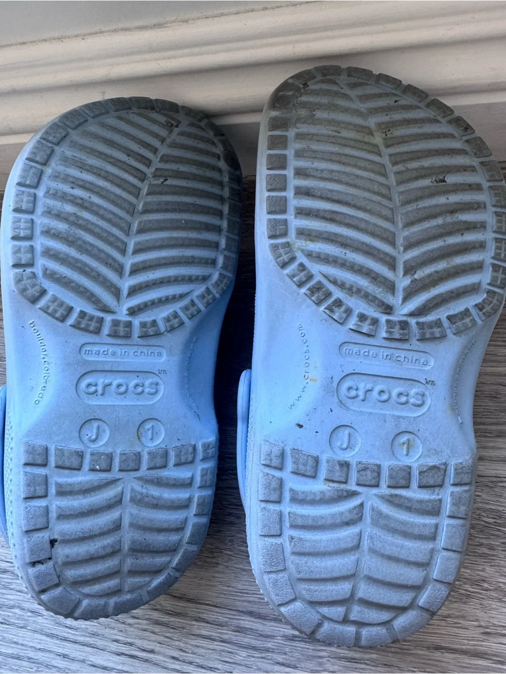CROCS KIDS CLASSIC CLOG BLUE CALCITE Size Big Kids 1